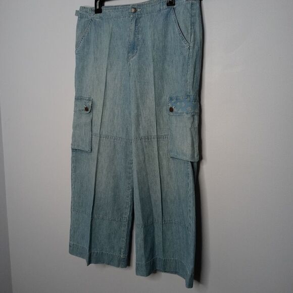 Lauren Ralph Lauren Y2K wide leg jeans - Picture 3 of 9